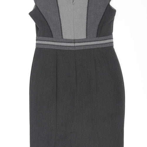 Marks and Spencer Women's Sheath Dress Grey Size 12