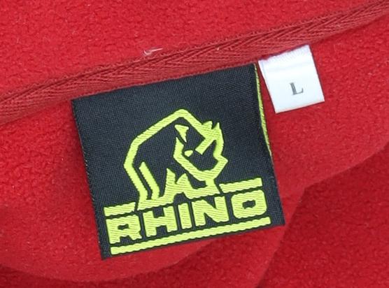 Rhino Men's Red Pullover Sweatshirt Size L
