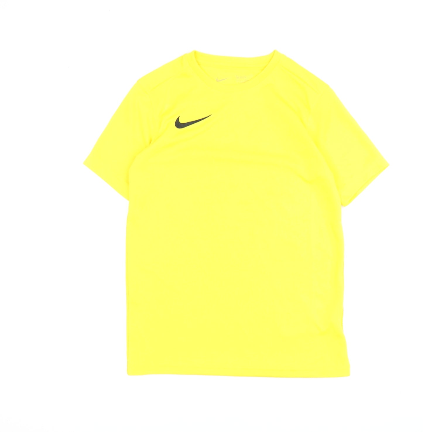 Nike Boys Yellow Sports T-Shirt, Size S, Quick Dry