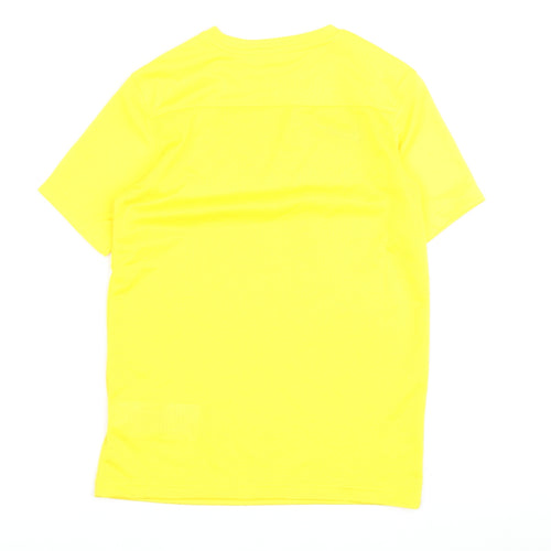 Nike Boys Yellow Sports T-Shirt, Size S, Quick Dry