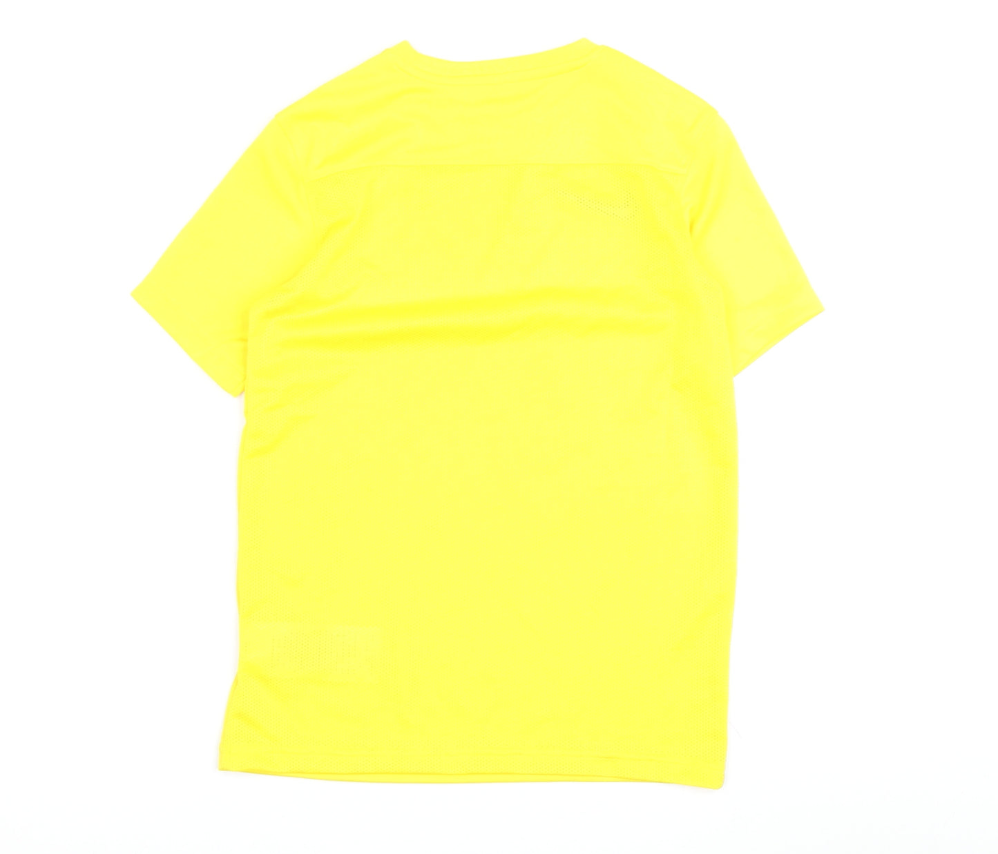 Nike Boys Yellow Sports T-Shirt, Size S, Quick Dry
