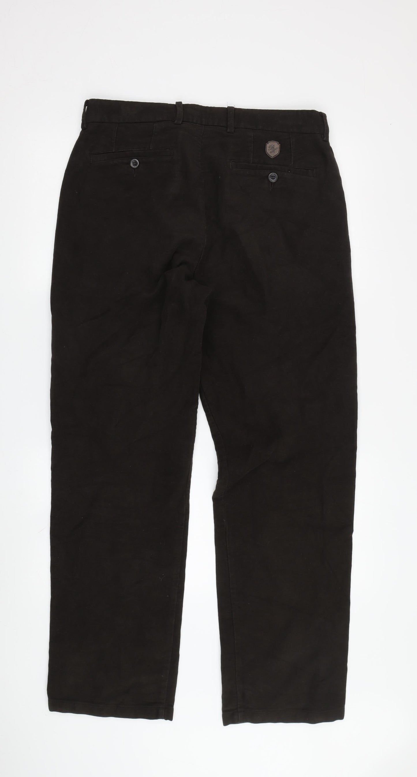 Marks and Spencer Men's Brown Chino Trousers, Size 32