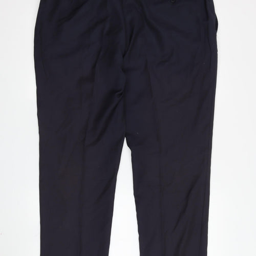 Charles Tyrwhitt Men's Black Slim Fit Dress Pants