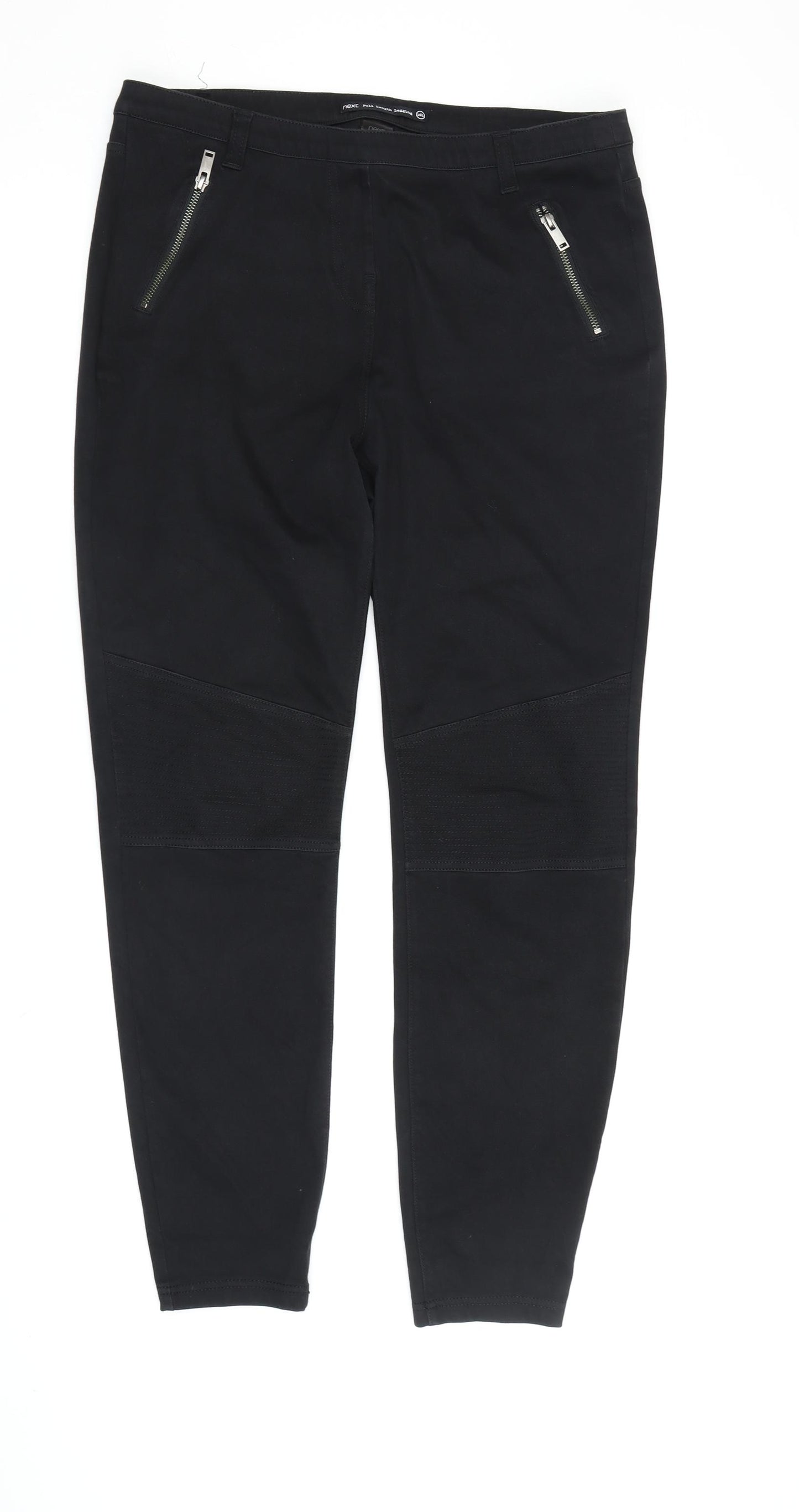 Next Women’s Black Jegging Trousers, Size 16L, Stretch