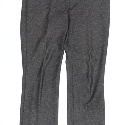 Next Women's Grey Straight Dress Pants Size 10L
