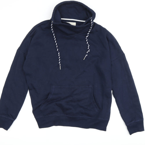 David Jones Women's Blue Pullover Hoodie M