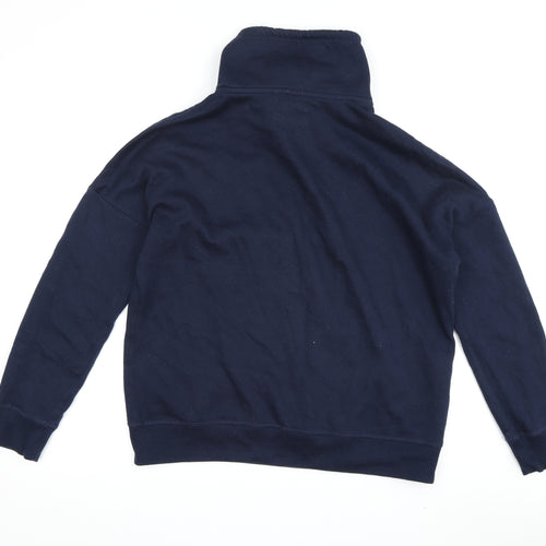 David Jones Women's Blue Pullover Hoodie M