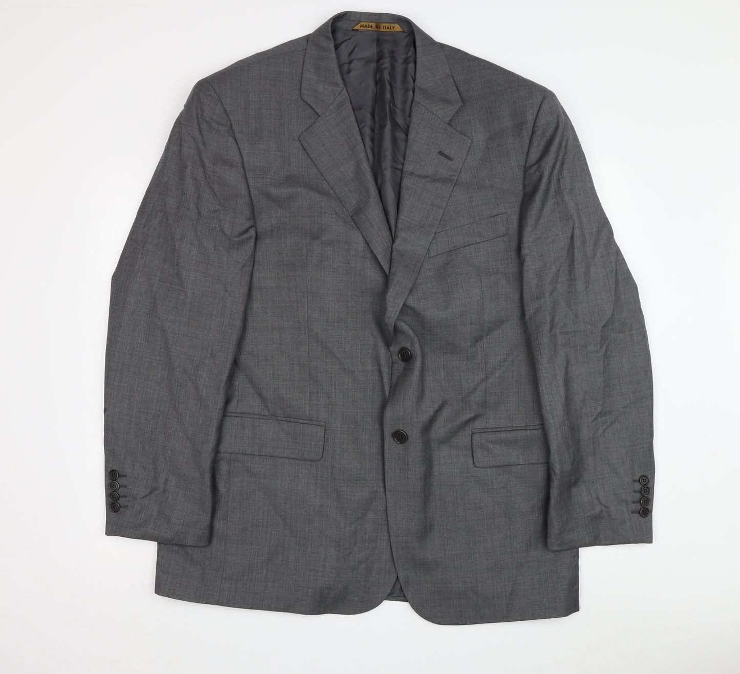 Marks and Spencer Men's Grey Blazer 44 Regular Fit