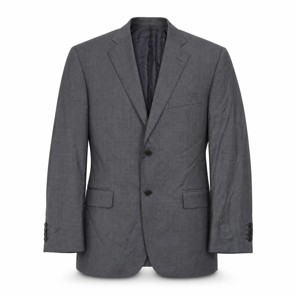 Front view of Marks & Spencer Men's Grey Blazer 44 Regular Fit
