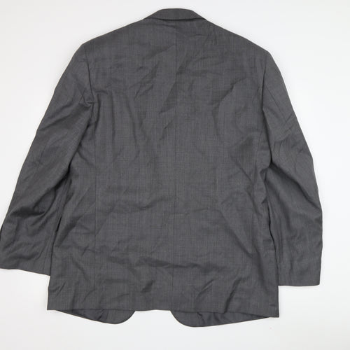 Marks and Spencer Men's Grey Blazer 44 Regular Fit
