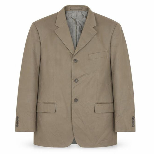 Marks & Spencer Men's Brown Blazer - Size 40S, Classic Fit, Autumn Ready