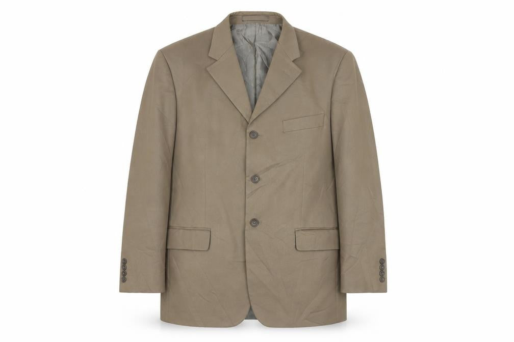 Marks & Spencer Men's Brown Blazer - Size 40S, Classic Fit, Autumn Ready