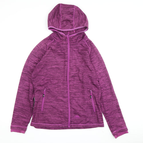 Trespass Women's Purple Full Zip Hoodie Size M