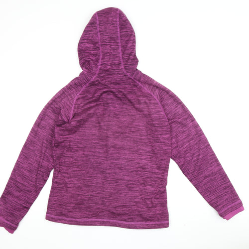 Trespass Women's Purple Full Zip Hoodie Size M