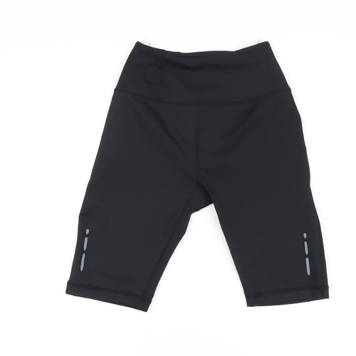 MP Boys Black XS Athletic Shorts, Quick Dry, Reflective