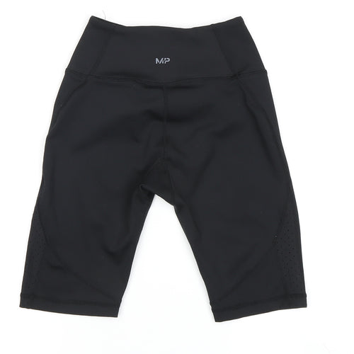 MP Boys Black XS Athletic Shorts, Quick Dry, Reflective