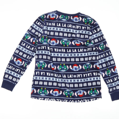 Disney Boys Stitch Long Sleeve Pyjama Top 9-10 Years