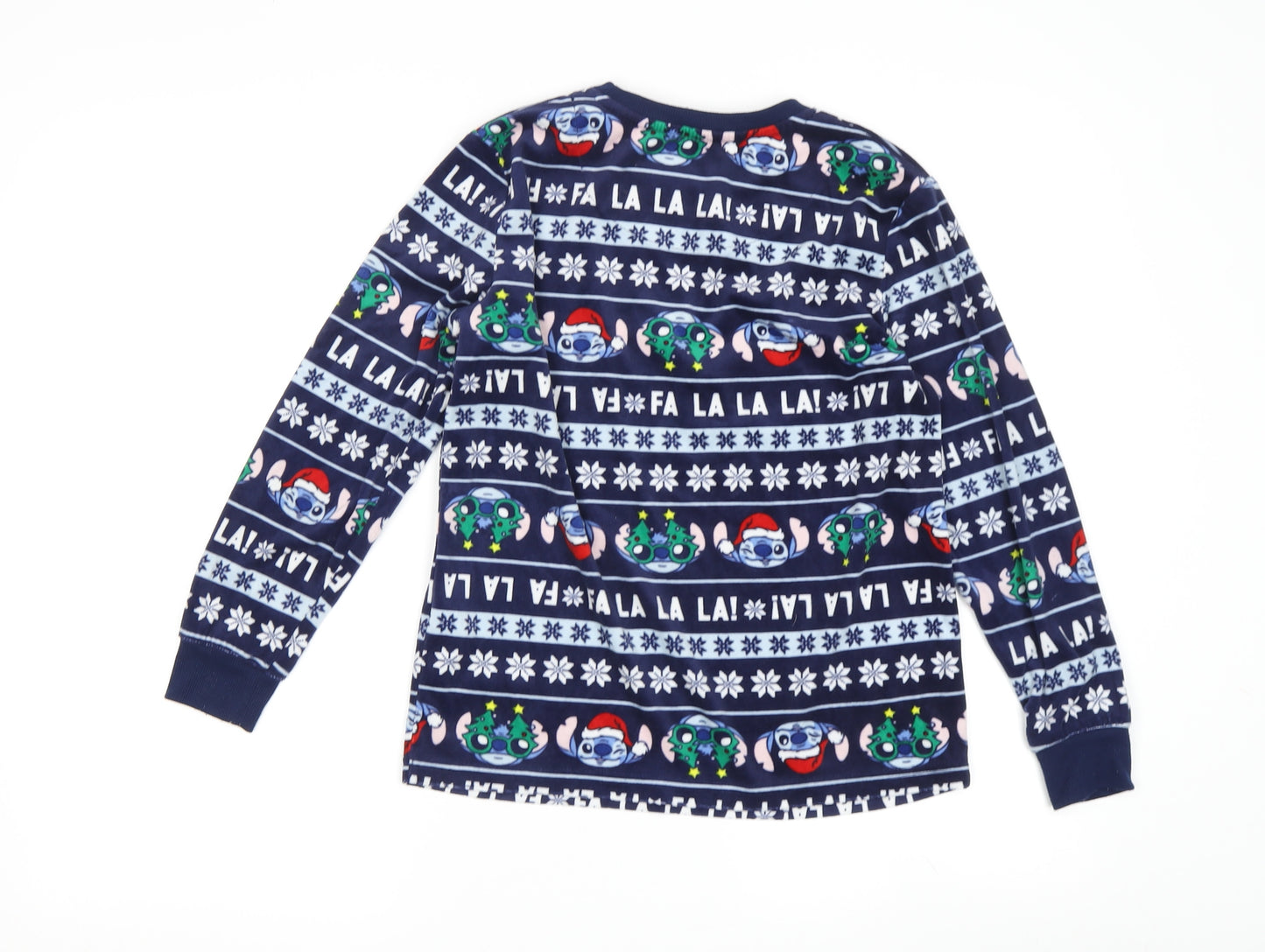 Disney Boys Stitch Long Sleeve Pyjama Top 9-10 Years
