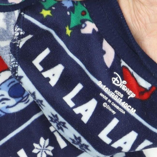 Disney Boys Stitch Long Sleeve Pyjama Top 9-10 Years