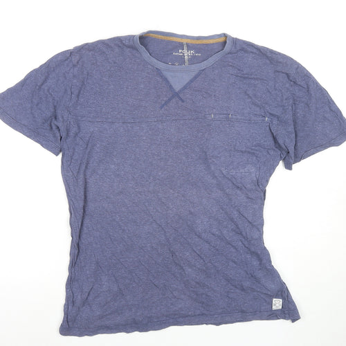 French Connection Blue Unisex T-Shirt S