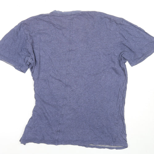 French Connection Blue Unisex T-Shirt S