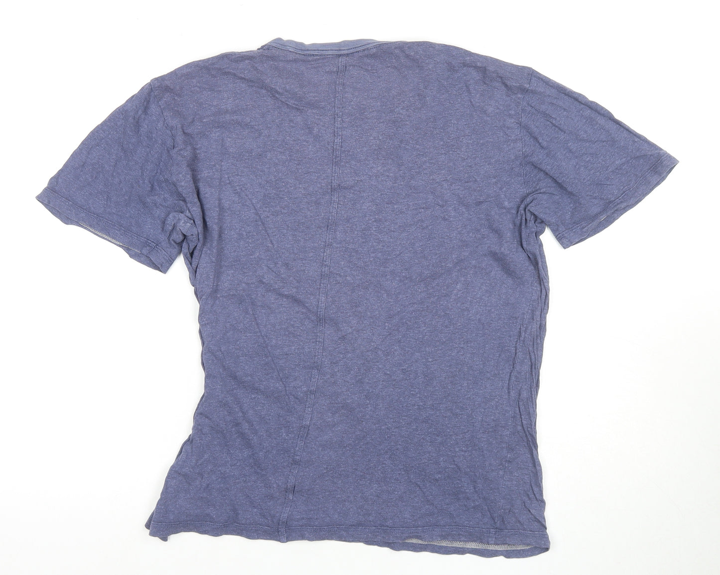French Connection Blue Unisex T-Shirt S