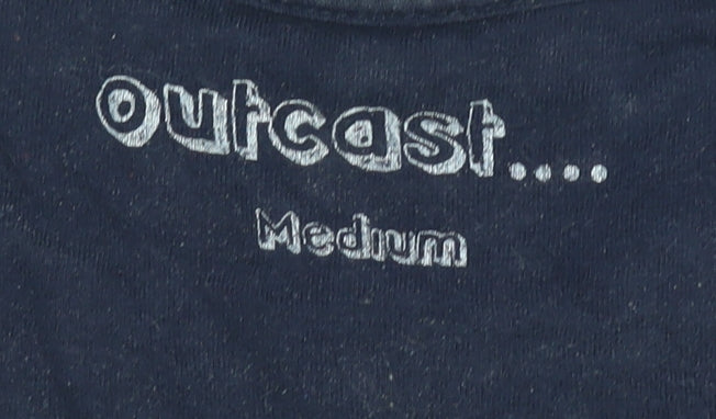 Outcast Men's Graphic Multicoloured Medium T-Shirt