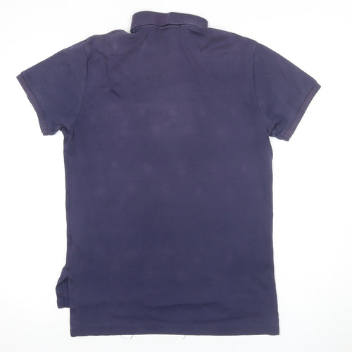 Ralph Lauren Men's Blue Polo Shirt S Slim Fit