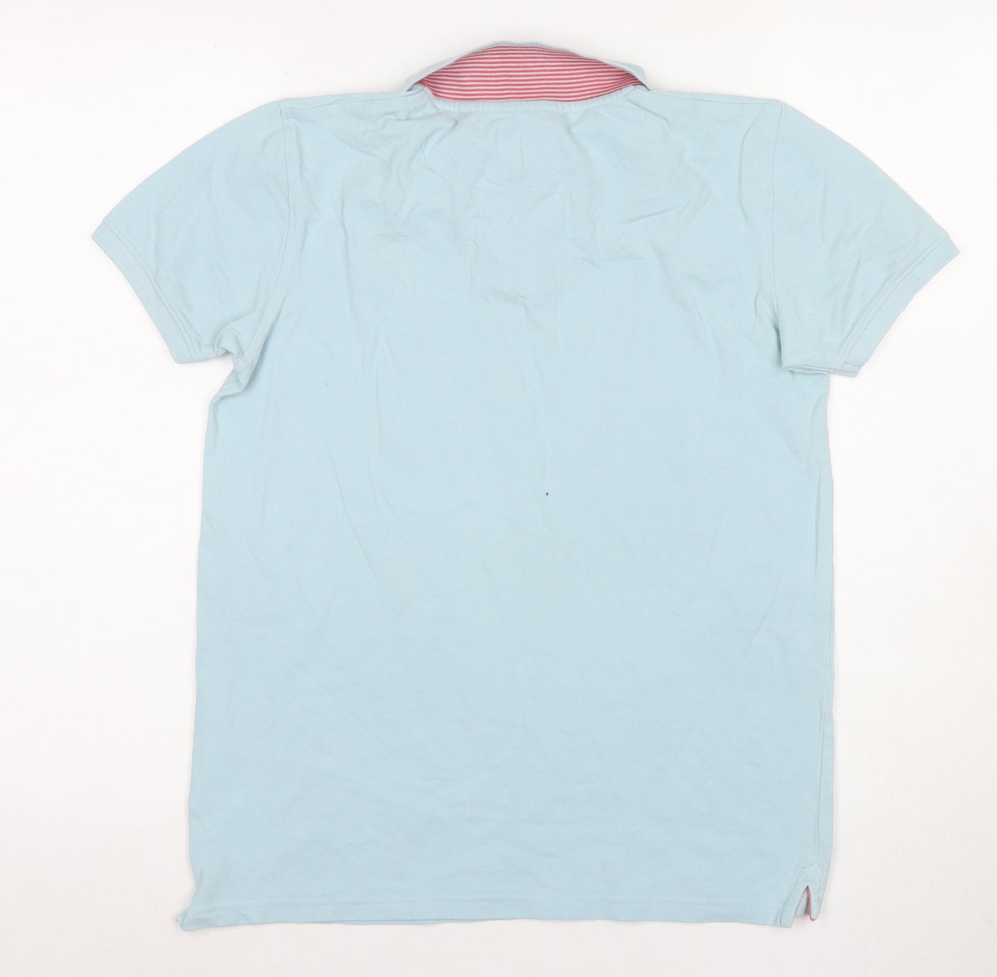 Henri Lloyd Boys Blue Polo Shirt 14-15 Years Casual Logo