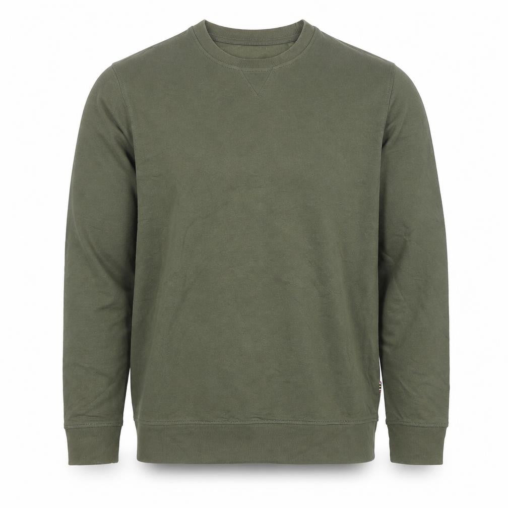 Front view of Sonny Bono Men's Green Pullover Sweatshirt L