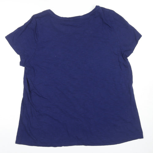 Seasalt Cornwall Women's Blue T-Shirt Size 16