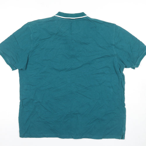 James Pringle Men's Green Polo, L, Classic Cotton