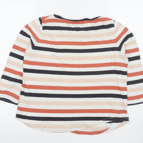 COS Women's Multicoloured Striped T-Shirt, Size 12