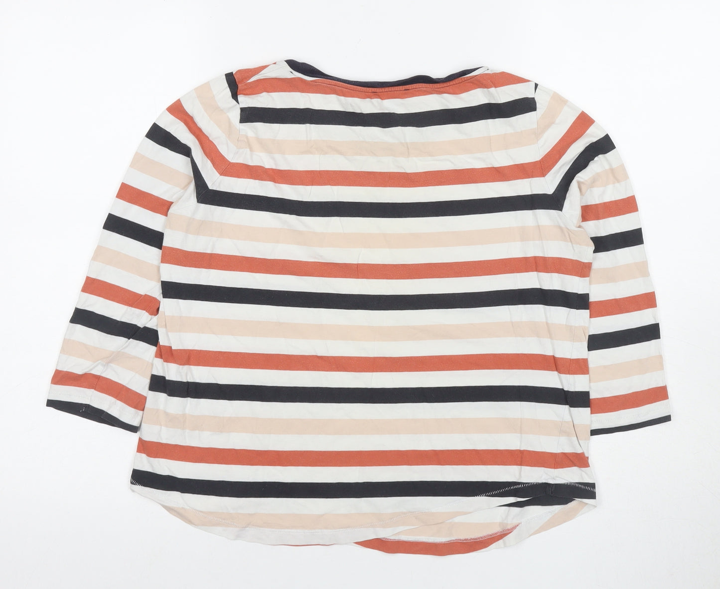 COS Women's Multicoloured Striped T-Shirt, Size 12