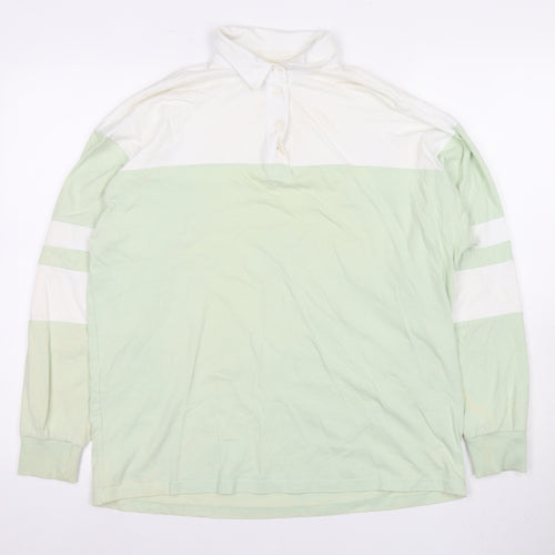 ASOS Design Women's Green Polo Shirt Size 8