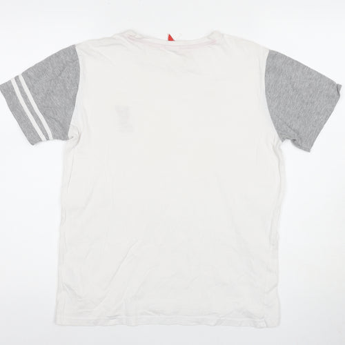 Liverpool FC Men's White Logo T-Shirt S