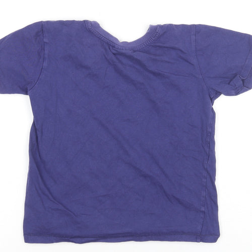 Skechers Boys Purple Graphic T-Shirt Size 6 Years