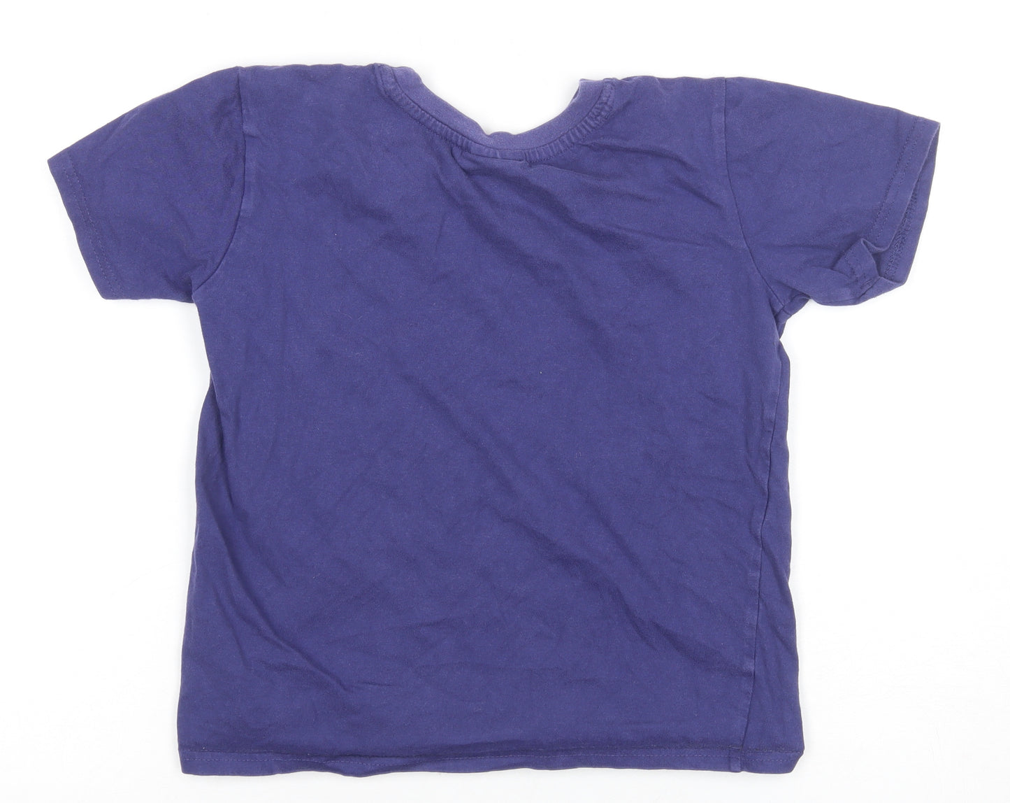 Skechers Boys Purple Graphic T-Shirt Size 6 Years