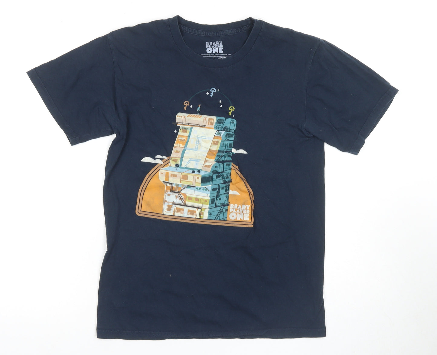 Loot Crate Men's Blue S Ready Player One T-Shirt