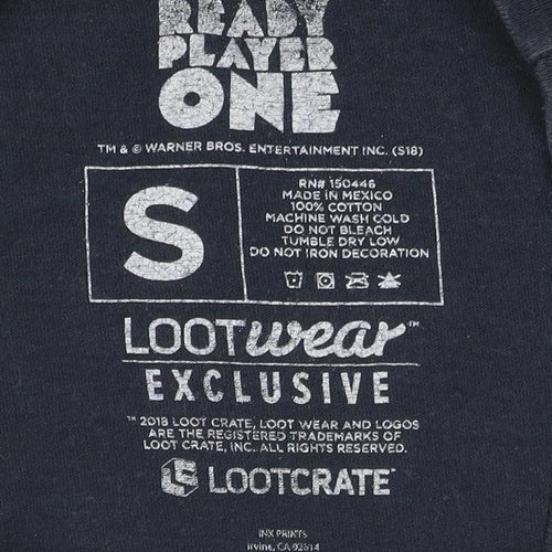 Loot Crate Men's Blue S Ready Player One T-Shirt