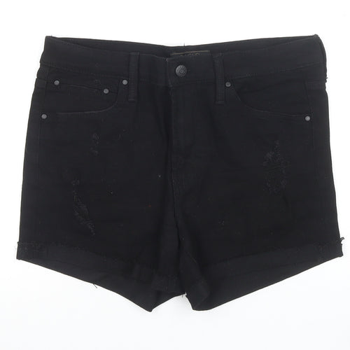 Rachel Roy Women's Black Cut-Off Shorts Size 10