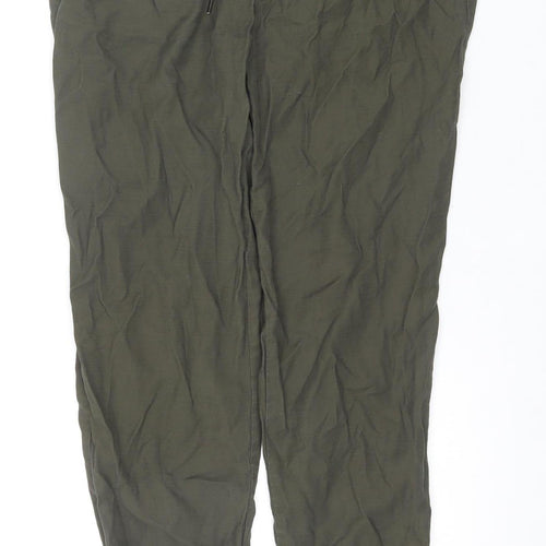 Only Women's Green Joggers, Size 32, Relaxed Fit