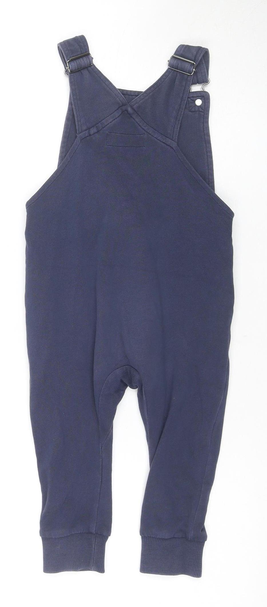 Next Unisex Baby Dungaree Blue 12-18 Months Casual