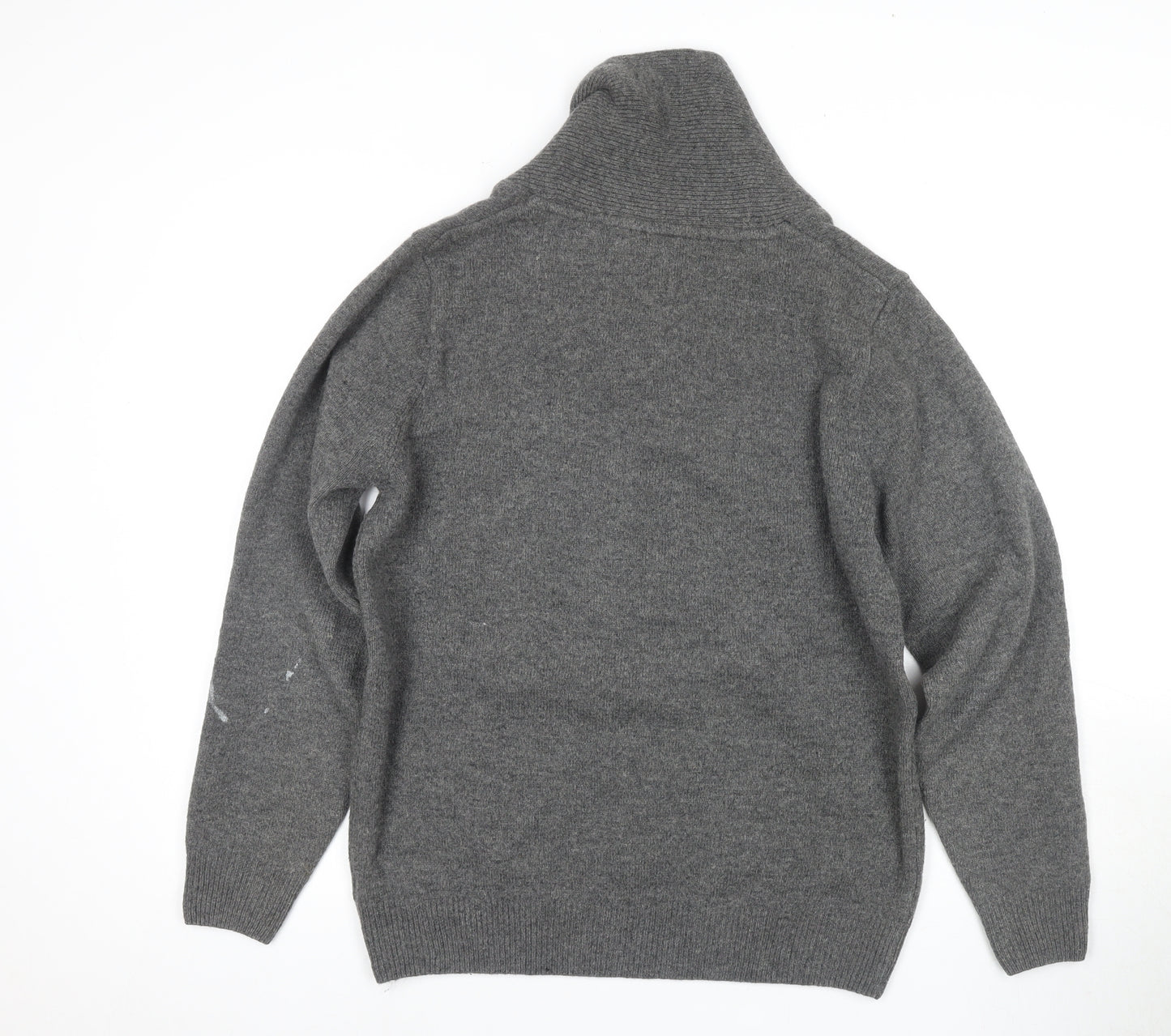 Next Men's Grey Roll Neck Pullover Jumper L