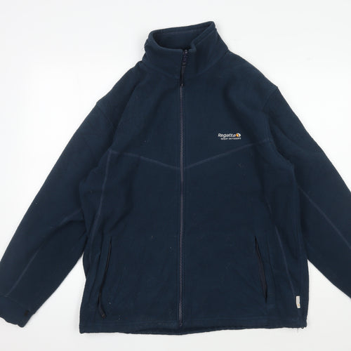 Regatta Men's Blue Fleece Jacket, Size L