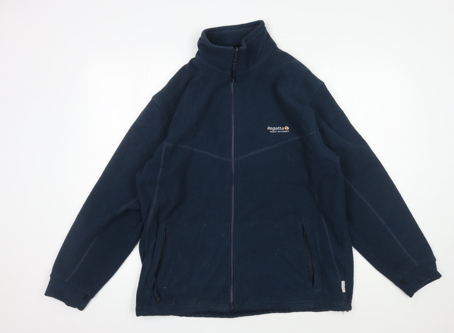 Regatta Men's Blue Fleece Jacket, Size L