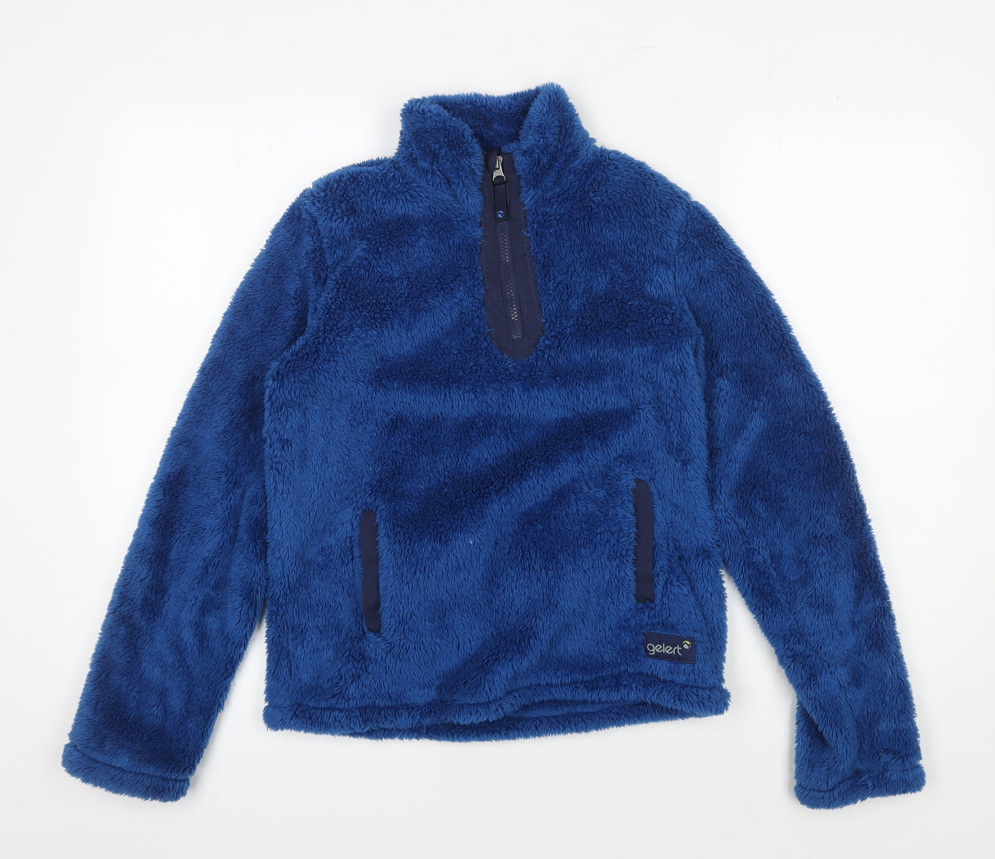 Gelert Girls Blue Fleece Jacket, 13 Years, 1/4 Zip