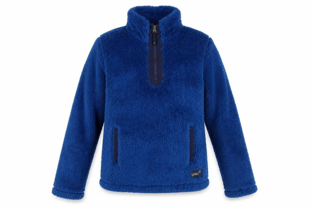 Gelert Girls Blue Fleece Jacket, 13 Years, 1/4 Zip