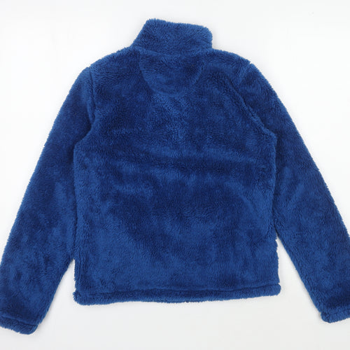 Gelert Girls Blue Fleece Jacket, 13 Years, 1/4 Zip