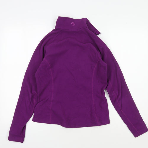 Mountain Hardwear Women's Purple Fleece Sweatshirt Size S